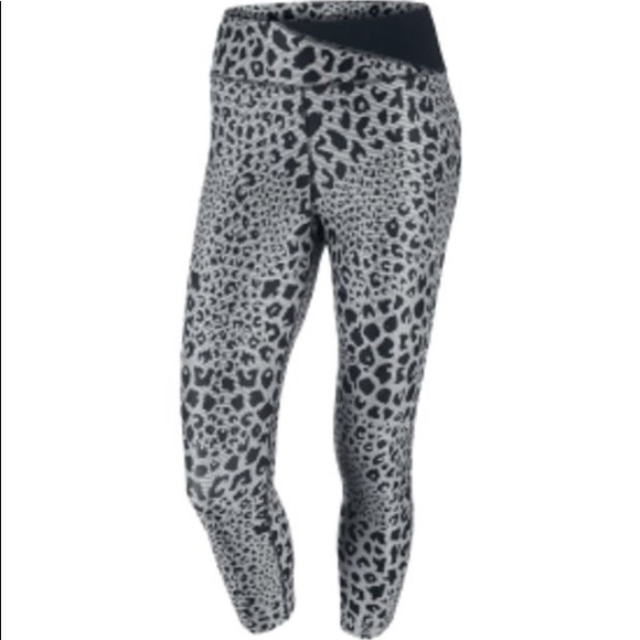 leopard running leggings